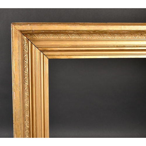 290 - 19th Century European School. A Gilt Composition Frame, rebate 50