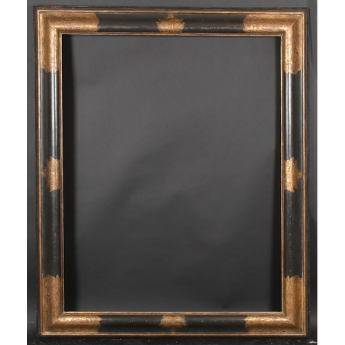 292 - 20th Century English School. A Gilt and Black Frame, rebate 50