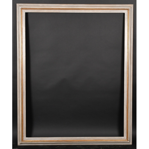 295 - 20th Century English School. A Painted Frame, with a gilt top edge, rebate 49.5