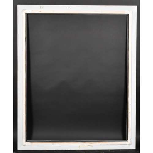 295 - 20th Century English School. A Painted Frame, with a gilt top edge, rebate 49.5