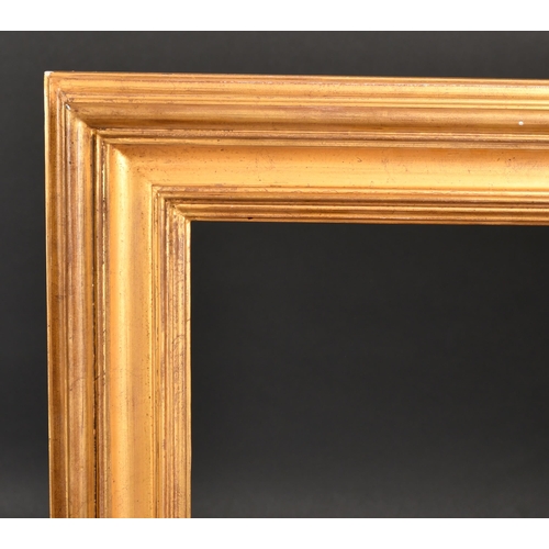 299 - 20th Century English School. A Gilt Composition Frame, rebate 48.5