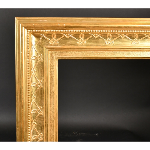 303 - 20th Century English School. A Gilt Composition Frame, rebate 46