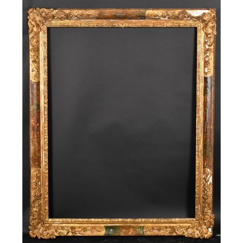 304 - Late 19th Century European School. A Gilt Composition Frame, with swept corners, rebate 45