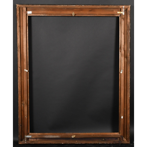 304 - Late 19th Century European School. A Gilt Composition Frame, with swept corners, rebate 45