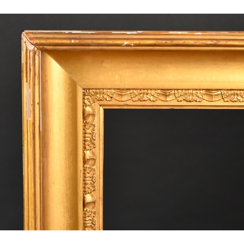 305 - 19th Century English School. A Hollow Gilt Composition Frame, rebate 44.5