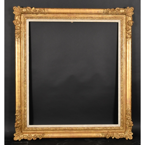 306 - 20th Century English School. A Gilt Composition Frame, with swept corners and a white painted slip, ... 