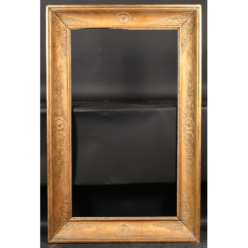 307 - Early 19th Century French School. An Empire Frame, rebate 44