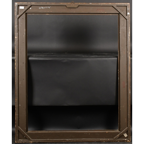 308 - 20th Century European School. A Gilt and Painted Composition Frame, rebate 42.75