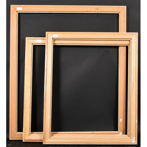 315 - 20th Century English School. A White Painted Frame, rebate 38