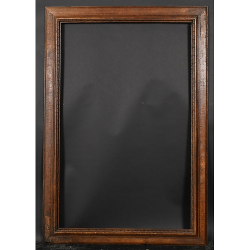 317 - 19th Century Dutch School. A Wooden Frame, rebate 37.5