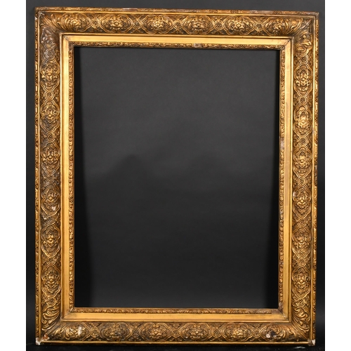 319 - 19th Century English School. A Gilt Composition Frame, rebate 37