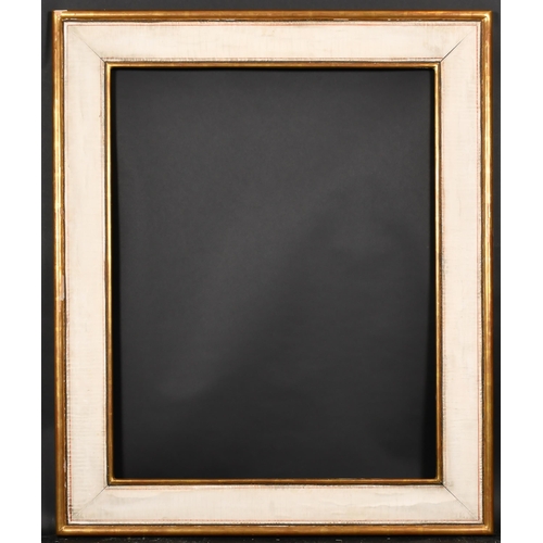 320 - 20th Century English School. A Gilt and Painted Frame, rebate 36