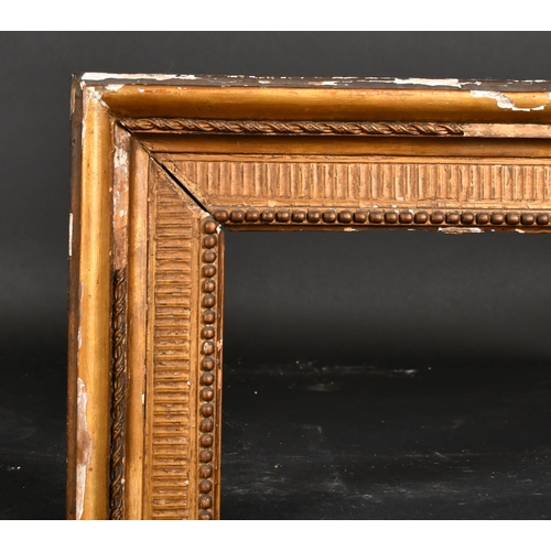 329 - Late 18th Century English School. A Gilt Composition Frame, rebate 35.25