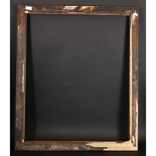 333 - 20th Century Italian School. A Dark Wood and Gilt Edged Frame, rebate 33