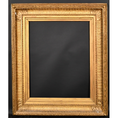 340 - 19th Century English School. A Fine Gilt Composition Frame, rebate 30.5