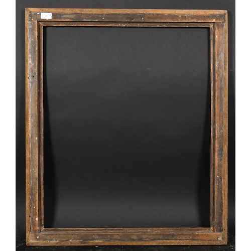 345 - Late 18th Century English School. A Carved Wood Silver Frame, rebate 30