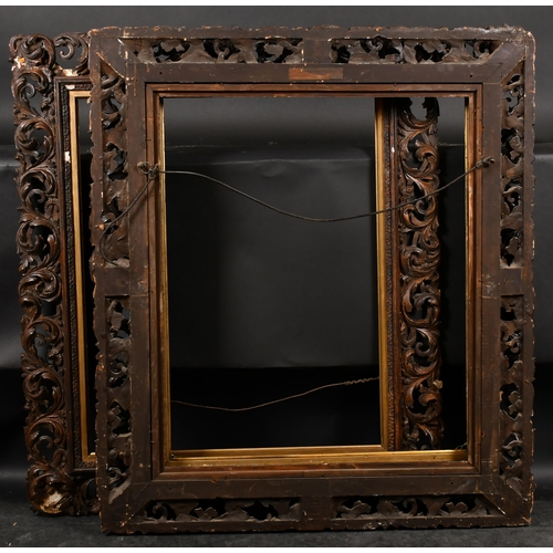 347 - 19th Century English School. A Set of Three Painted Composition Frames, rebate 30