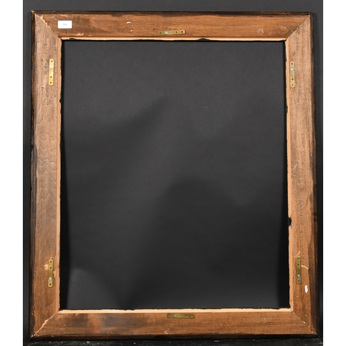 350 - 20th Century English School. A Bird's Eye Maple Frame, with black edging, rebate 30