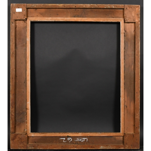 351 - 18th Century English School. A Carved Giltwood Lely Panel Frame, rebate 30