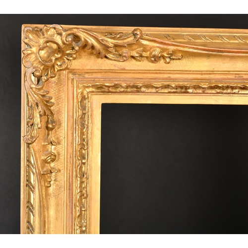 360 - 20th Century French School. A Louis XV Style Carved Giltwood Frame, rebate 29.5