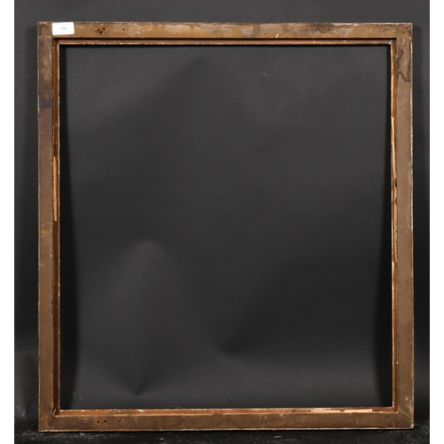 370 - Early 19th Century English School. A Carved Giltwood Frame, rebate 26