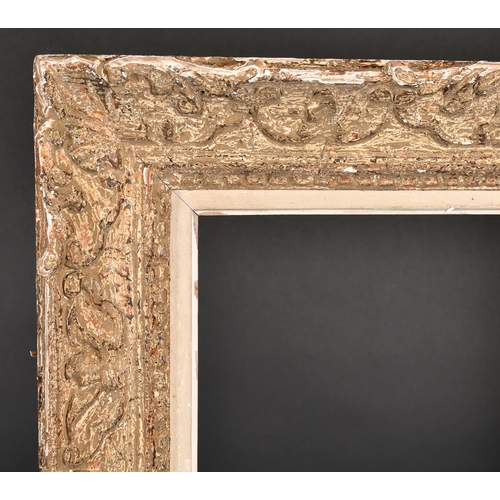 372 - 20th Century French School. A Painted Carved Wood Frame, rebate 25.75