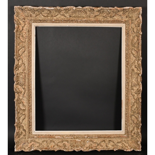 372 - 20th Century French School. A Painted Carved Wood Frame, rebate 25.75