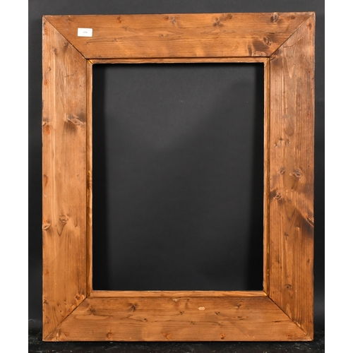 379 - 20th Century English School. A Black and Gilt Frame, rebate 25