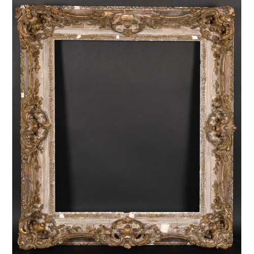 380 - 19th Century English School. A Gilt Composition Frame, with swept and pierced centres and corners, r... 