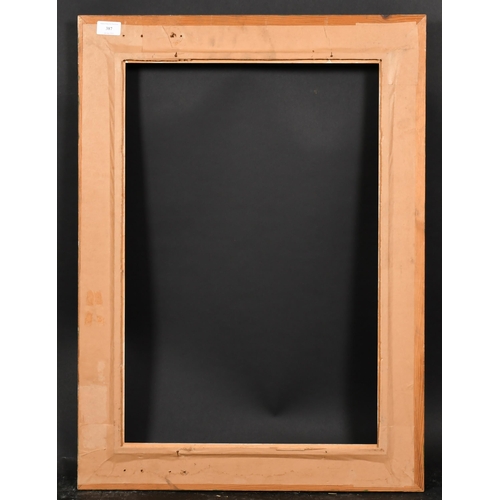 387 - 20th Century English School. A Painted Composition Frame, with a white slip, rebate 24