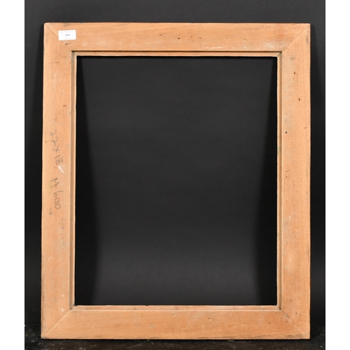 399 - 20th Century English School. A Gilt and Black Painted Frame, rebate 22