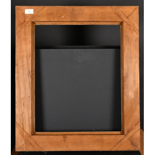 406 - 20th Century English School. A Silvered Composition Frame, rebate 20.25