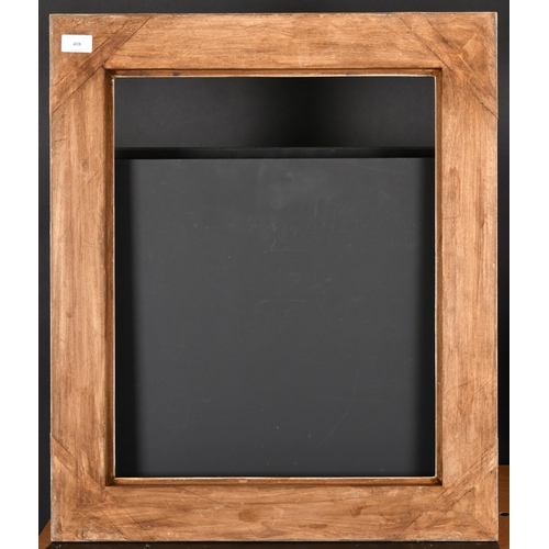 408 - 20th Century English School. A Silvered Composition Frame, rebate 20.25