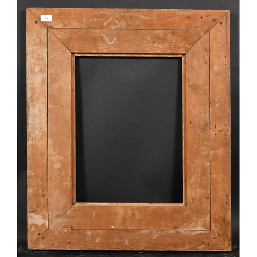 414 - 19th Century English School. A Stripped Wooden Frame, rebate 20