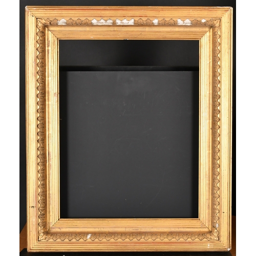 417 - 19th Century English School. A Gilt Composition Frame, rebate 19.25