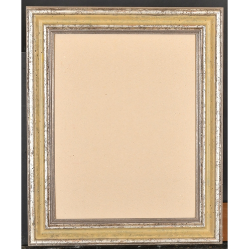 418 - 20th Century English School. A Silver Gilt Frame, rebate 19