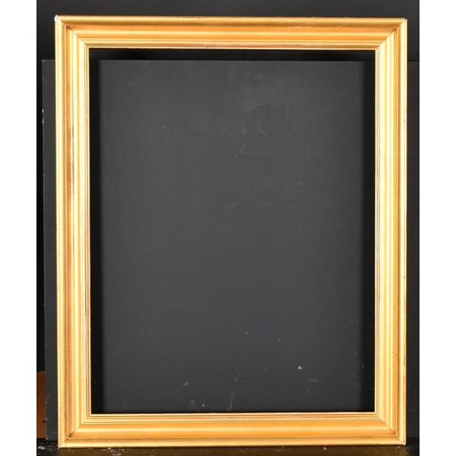 423 - 19th Century English School. A Gilt Composition Frame, rebate 18.25