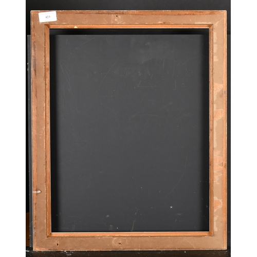 423 - 19th Century English School. A Gilt Composition Frame, rebate 18.25