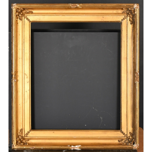 427 - 19th Century English School. A Gilt Composition Hollow Frame, rebate 18