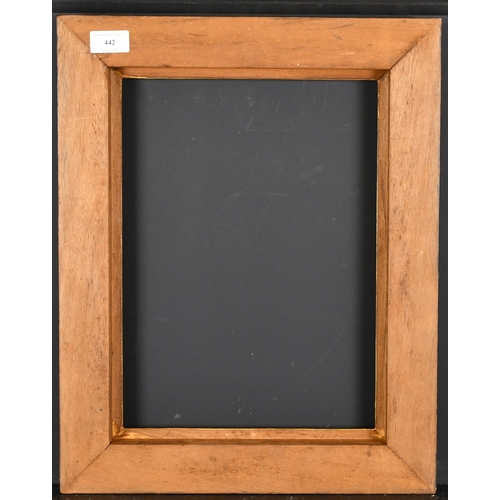 442 - Early 20th Century English School. A Gilt and Black Frame, rebate 14.5