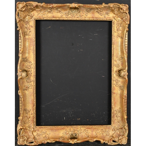 443 - 20th Century English School. A gilt composition Frame, with swept and pierced centres and corners, r... 