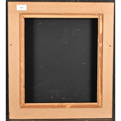 445 - 19th Century English School. A Gilt Composition Frame, rebate 14