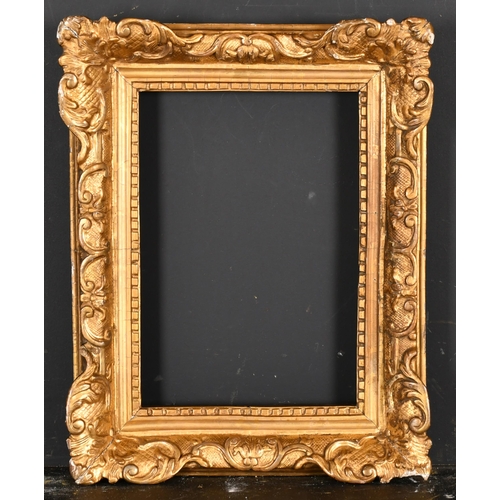 465 - Early 19th Century English School. A Carved Giltwood Frame, with swept corners, rebate 10