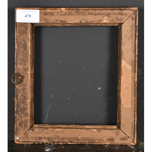 470 - Early 19th Century English School. A Carved Giltwood Frame, rebate 6.75