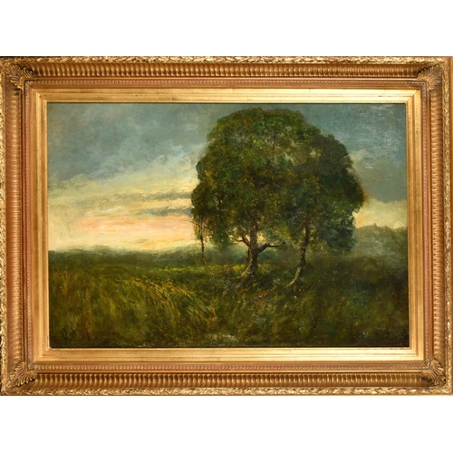 89 - George Boyle (1826-1899) British. A Landscape at Dawn, Oil on canvas, Signed, 20