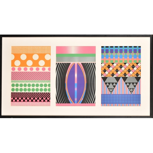 128 - Eduardo Paolozzi (1924-2005) British. A Set of Three Screenprints from Moonstrips Empire News, Scree... 