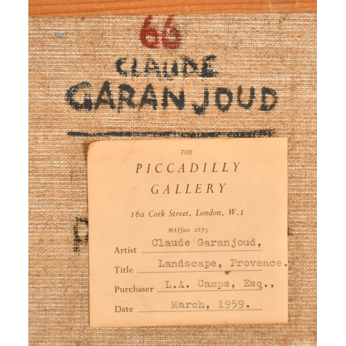 173 - Claude Garanjoud (1926-2005) French. 