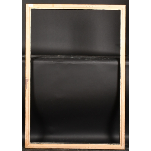 202 - Alexander G Ley & Son. A Gilt Composition Frame, with a black inner edge, rebate 46.5