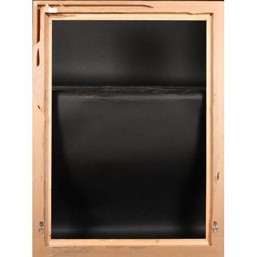 204 - 20th Century English School. A Gilt Composition Ribbed Frame, rebate 42