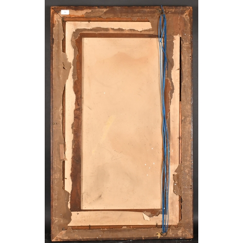 206 - 19th Century English School. A Cushioned Bird's Eye Maple Frame, with inset glass and print, rebate ... 